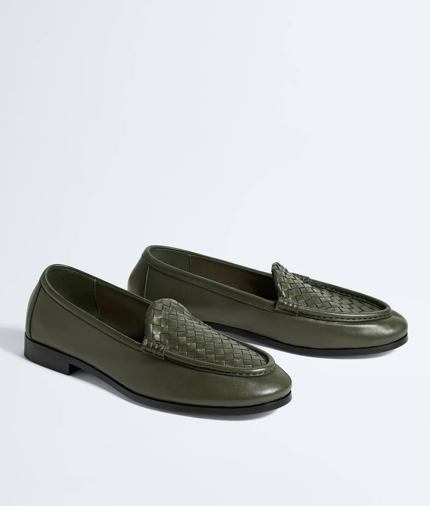 Men's Silenzio Loafer in Bark green Bottega Veneta Switzerland EN - Image 3