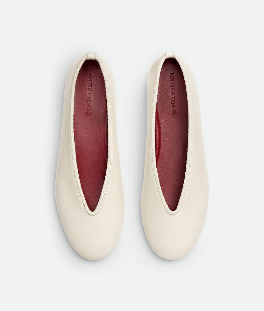 Women's Rosa Ballerina in Sea salt Bottega Veneta Japan EN - Image 5