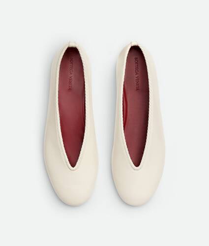 Women's Rosa Ballerina in Sea salt Bottega Veneta Singapore EN - Image 5