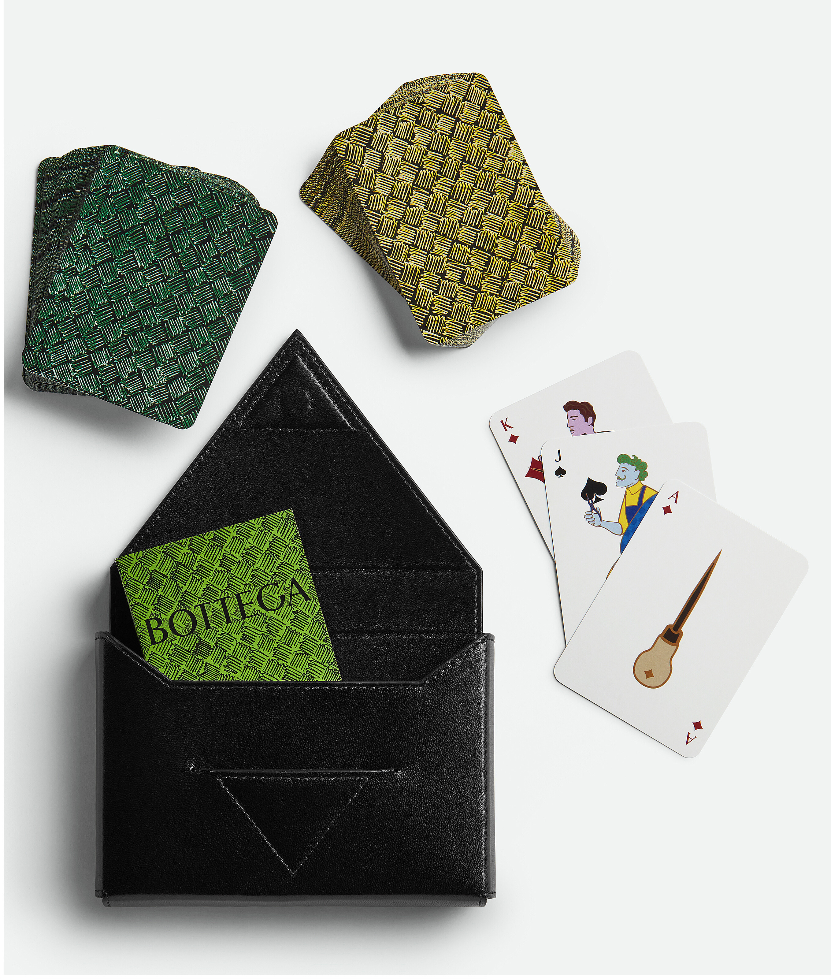 Playing Cards in Black Bottega Veneta Taiwan EN - Image 5