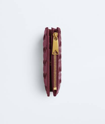 Women's Intrecciato Small Bi-Fold Wallet in Barolo Bottega Veneta Mexico EN - Image 4