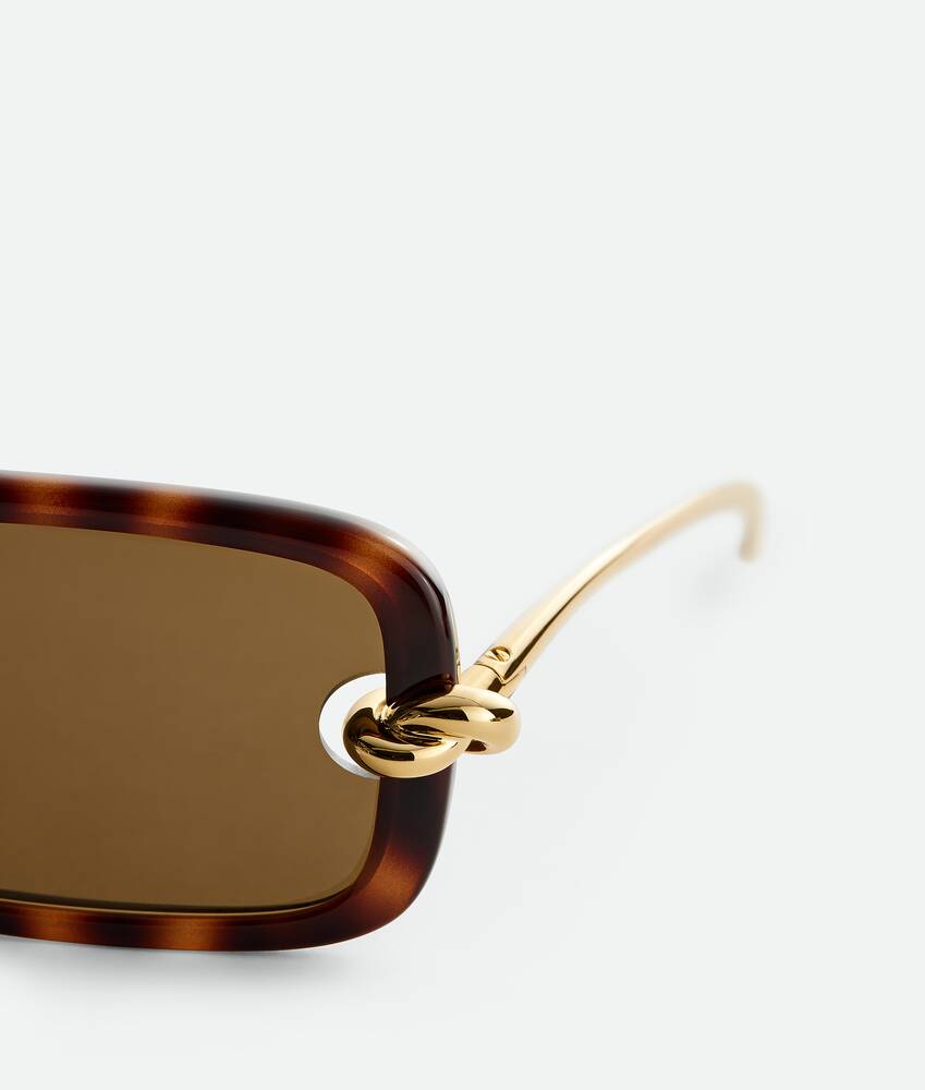 Display a large version of the product image 4 - Knot Rectangular Sunglasses