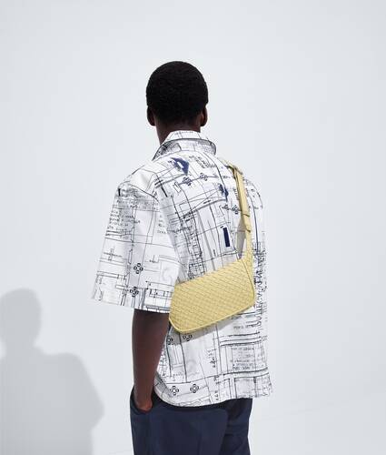 Sac ceinture Veneto pour Homme en Butter yellow Bottega Veneta France FR - Image 2