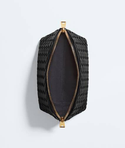 Small Cosmetic Pouch in Black Bottega Veneta United Kingdom EN - Image 2