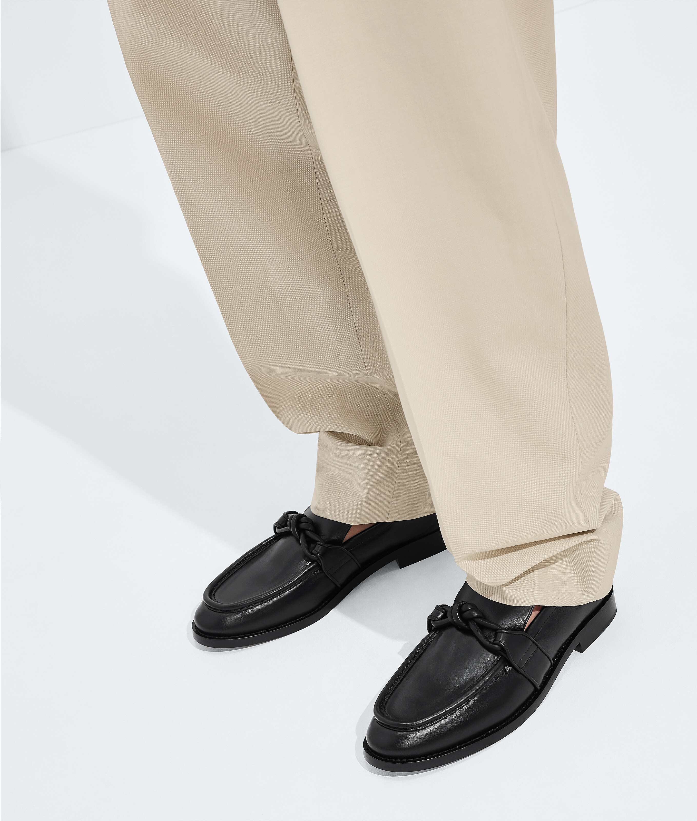 Women's Astaire Loafer in Black Bottega Veneta Germany EN - Image 2