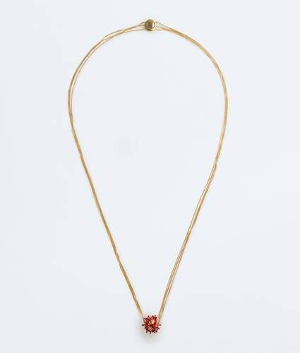 Women's Sea Coral Pendant Necklace in Cardinal Bottega Veneta Germany EN - Image 1