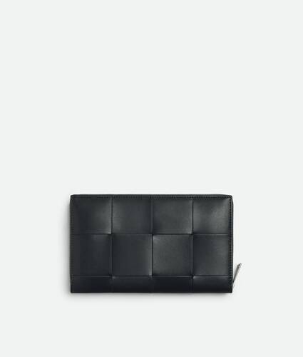 Men's Cassette Zip Around Wallet in Ardoise/cypress Bottega Veneta Thailand EN - Image 4
