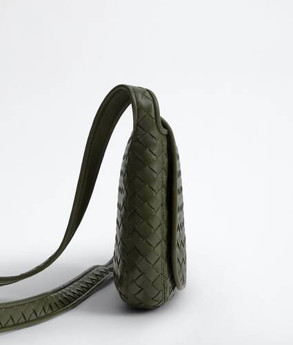 Mini sac messenger Veneto pour Homme en Bark green Bottega Veneta Canada FR - Image 3