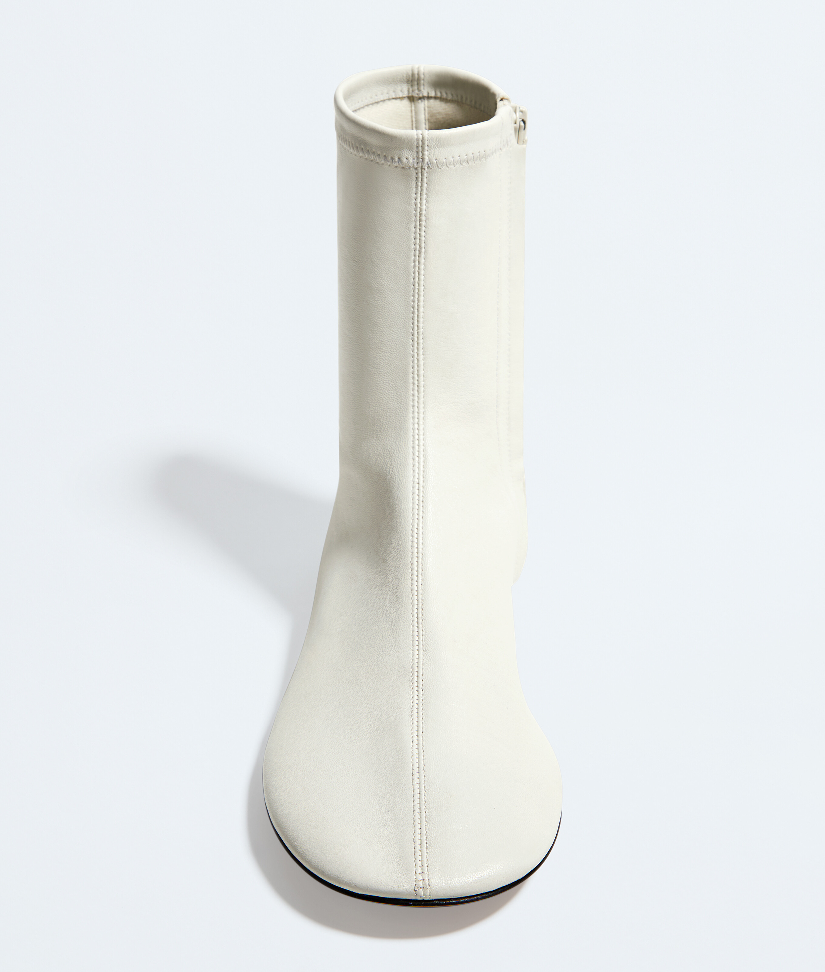 Women's Cherry Ankle Boot in Alabaster Bottega Veneta Luxembourg EN - Image 4
