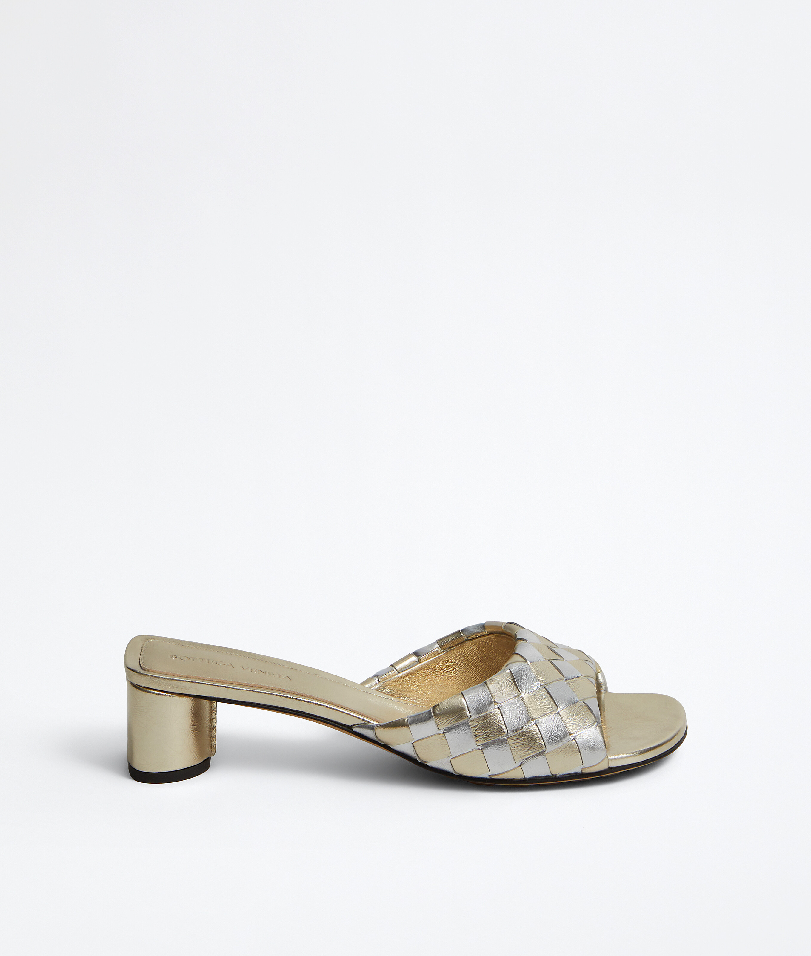 Women's Livia Mule in Supermoon/silver Bottega Veneta United Arab Emirates EN - Image 1