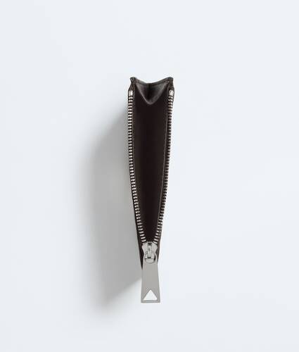 Men's Woven Mycelium Zipped Card Case  in Espresso Bottega Veneta Zimbabwe EN - Image 2
