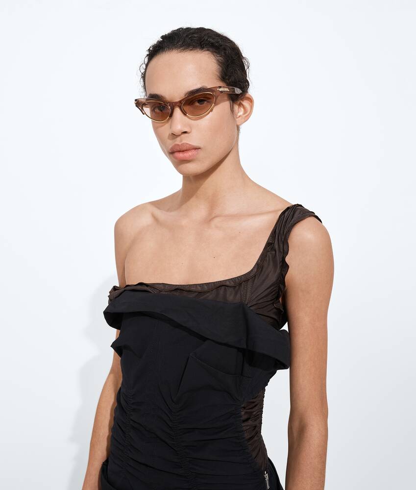 Display a large version of the product image 2 - Angle Cat Eye Sunglasses