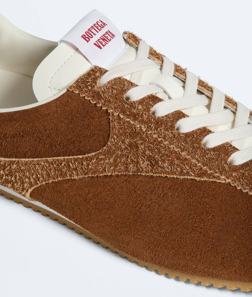 Men's Shot Sneaker in Oat cocoa/alabaster Bottega Veneta United Kingdom EN - Image 6