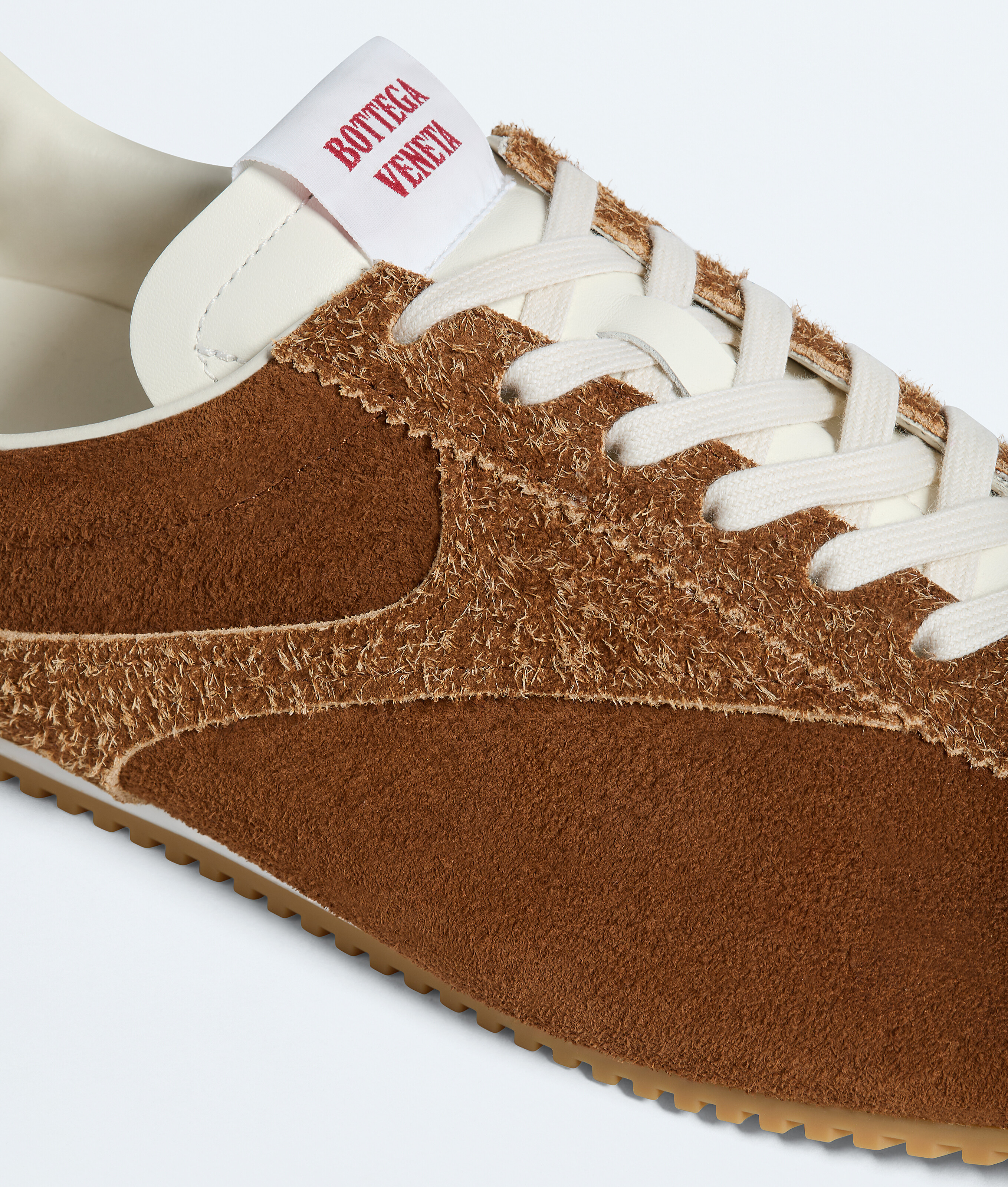Men's Shot Sneaker in Oat cocoa/alabaster Bottega Veneta Luxembourg EN - Image 6