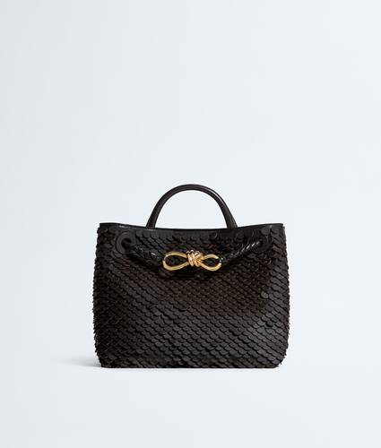 Women's Small Andiamo in Espresso/dark caramel 20 Bottega Veneta United States EN - Image 1