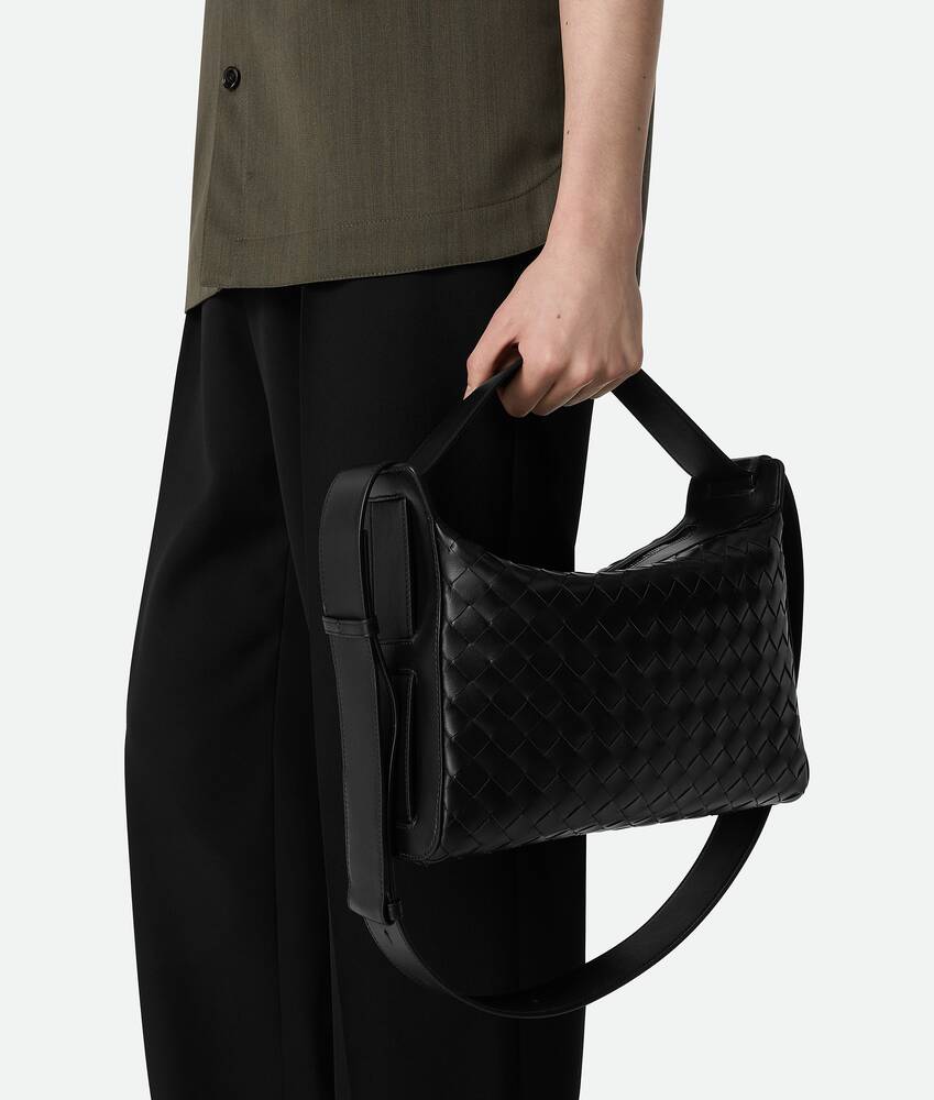 Men's Intrecciato Tribeca Top Handle in Black Bottega Veneta Thailand EN - Image 6