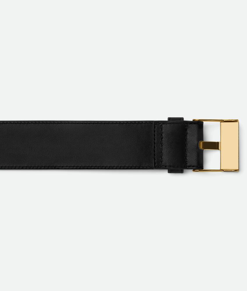 ボッテガヴェネタ ウォッチレザーベルト ブラック ブラックウォッチ バックル ベルト| Bottega Veneta® 日本