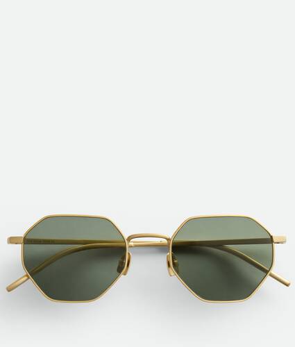 Intrecciato Geometrical Sunglasses