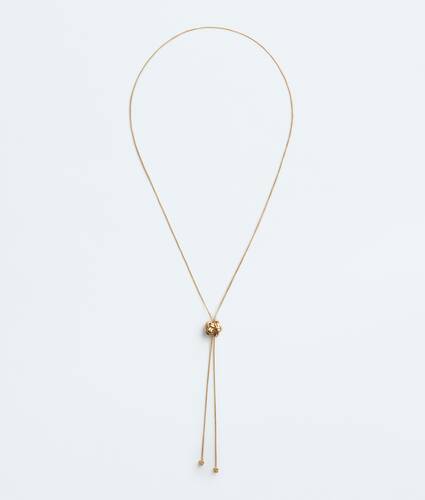 Collar deslizante Knot para Mujer en Yellow gold Bottega Veneta M&eacute;xico ES - Image 1