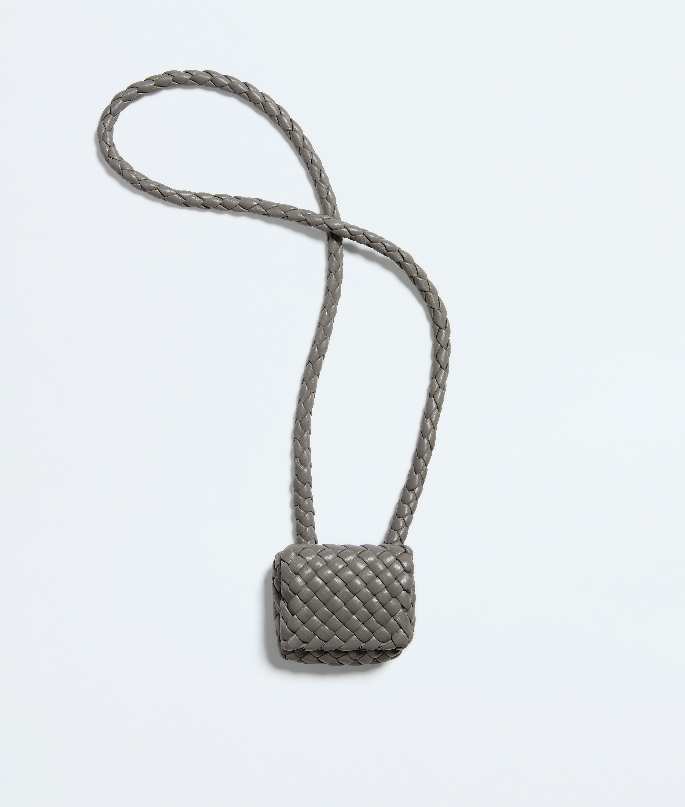 Bottega Veneta Tosca Airpods Case On Strap In Green