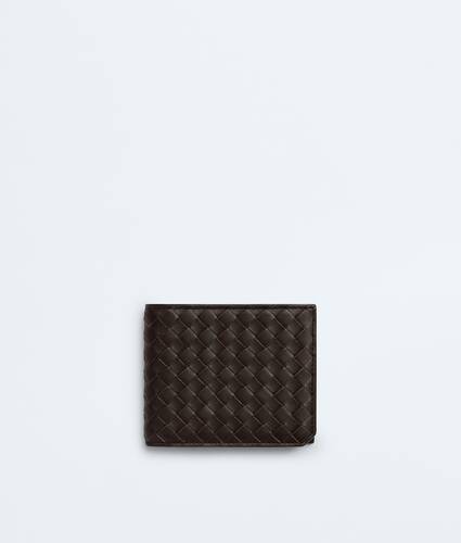 Men's Intrecciato Piccolo Bi-Fold Wallet in Fondant Bottega Veneta Mexico EN - Image 1