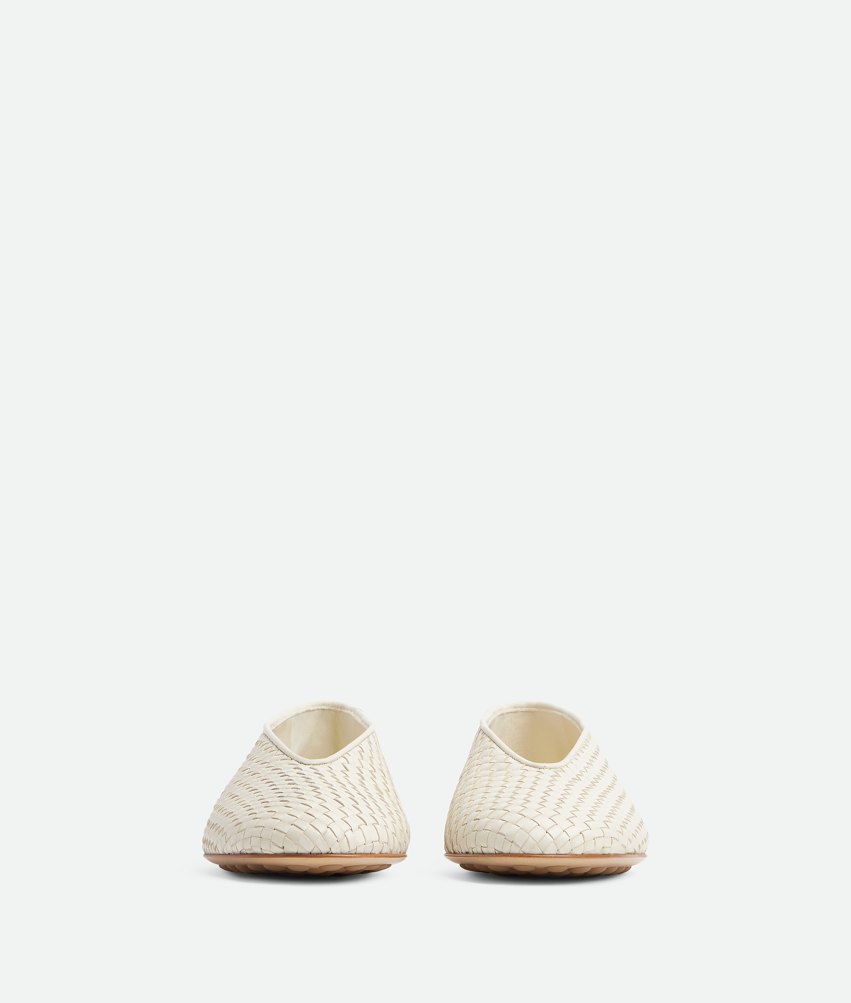 Bottega Veneta Ballerine Rosa In Neutral