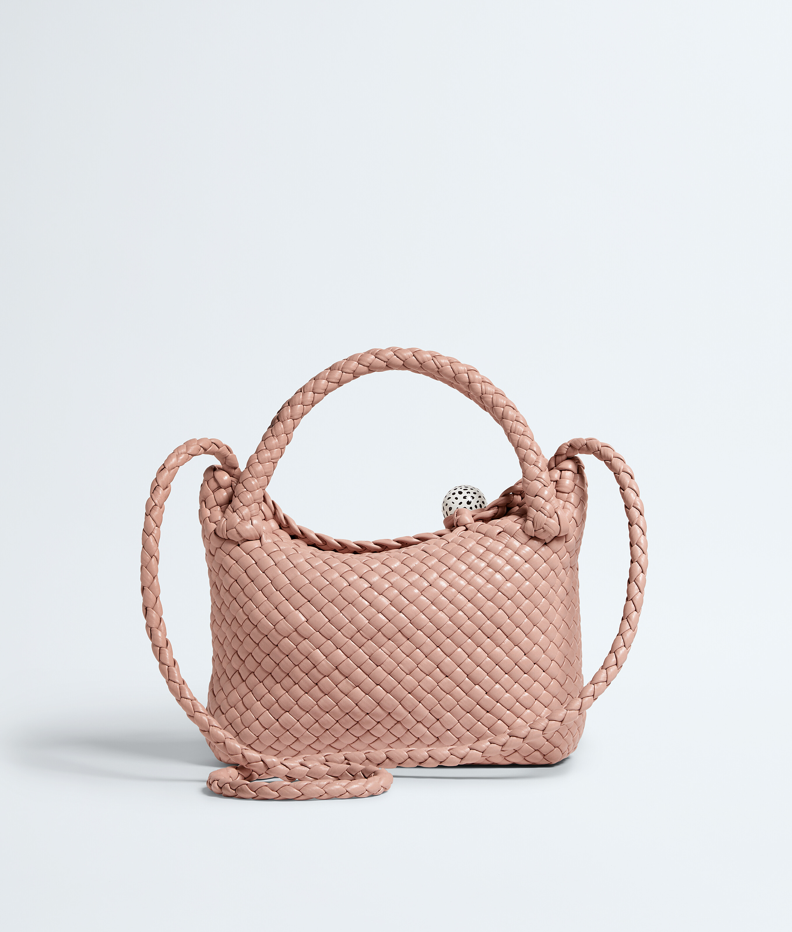 Women's Small Tosca in Terra pink Bottega Veneta Singapore EN - Image 5
