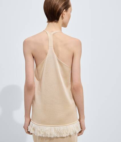 Haut en maille de soie pour Femme en Prosecco Bottega Veneta France FR - Image 3