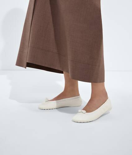 Ballerina Fantasmina da Donna in Alabaster Bottega Veneta Italia IT - Image 2