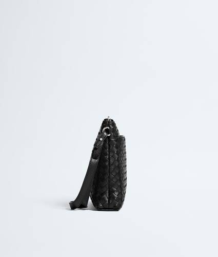 Men's Intrecciato Piccolo Prism Pouch in Black Bottega Veneta United Arab Emirates EN - Image 3