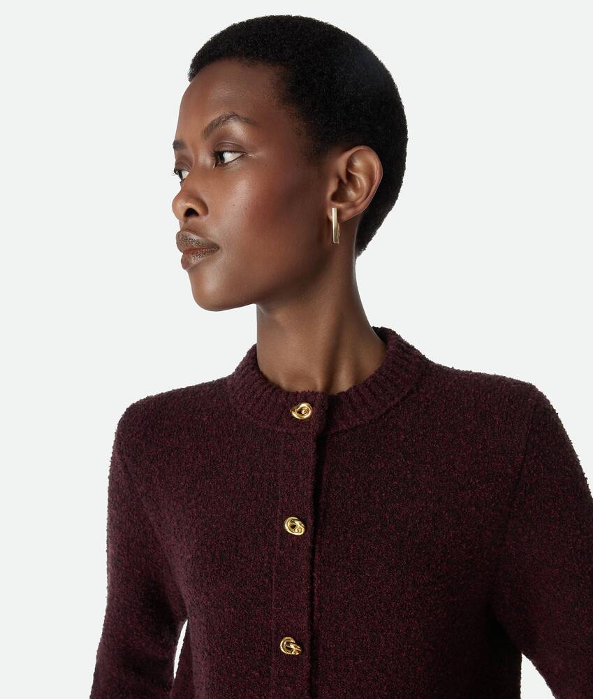 Display a large version of the product image 4 - Wool Bouclé Cardigan