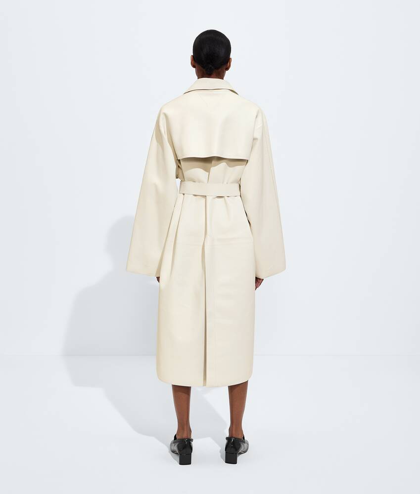 Bonded Leather Coat
