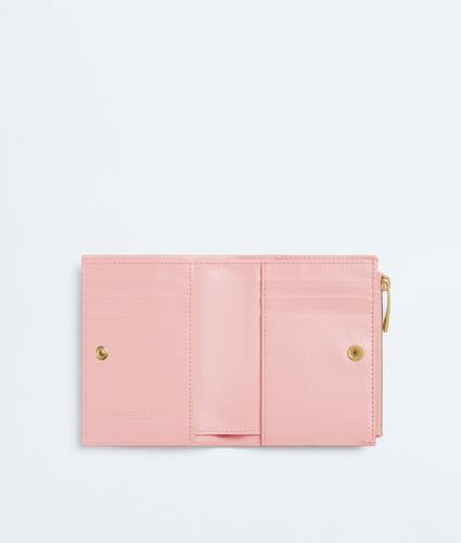 Portafoglio Intrecciato bi-fold piccolo