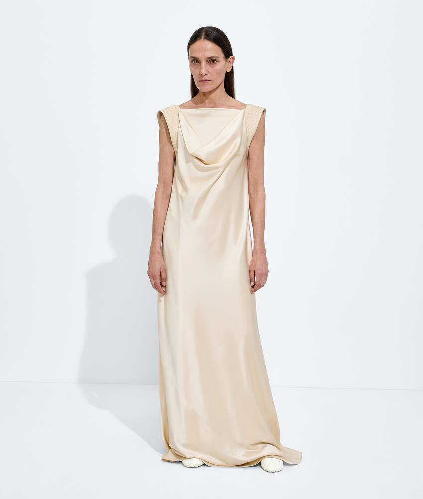 satin dress singapore White Cowl Neck Silk Satin Midi Length Slip Dress,adjustable Spaghetti Straps,bias Cut,date Open Back Wedding Dress Bridesmaids Engagement