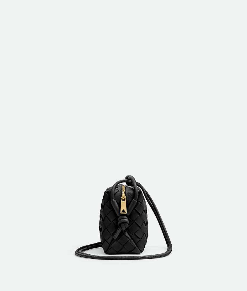 Women's Mini Loop Camera Bag in Black Bottega Veneta United States EN - Image 3