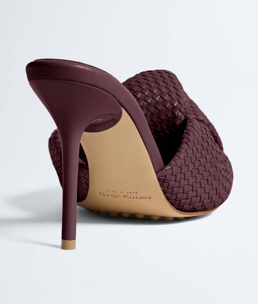 Women's Cherry Mule in Deep mahogany Bottega Veneta Japan EN - Image 4