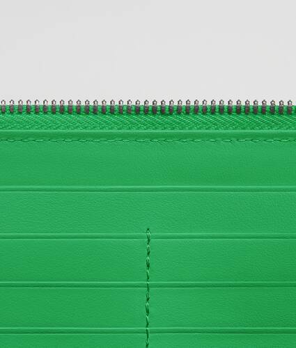 Cartera Con Cremallera En El Contorno Cassette para Hombre en Parakeet Bottega Veneta M&eacute;xico ES - Image 3