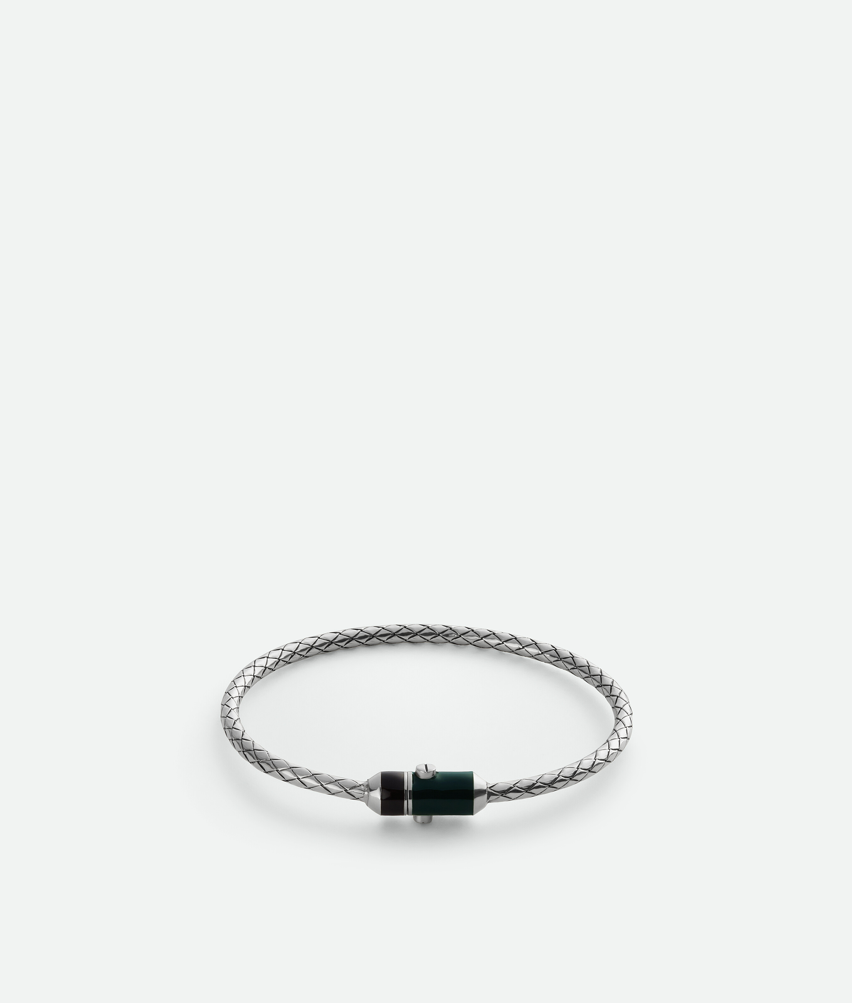 イントレチャート ブレスレット のために メンズ で ブラック