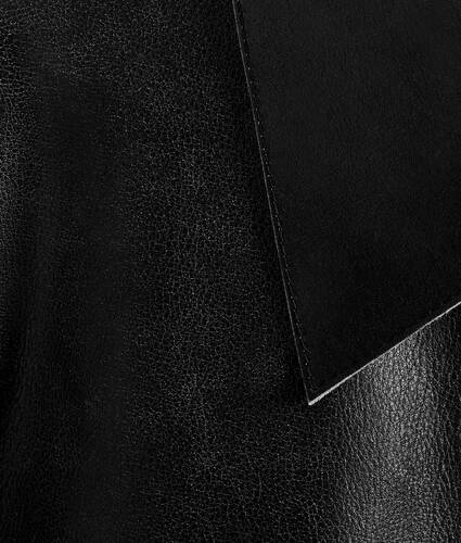 Men's Weathered Leather Jacket in Double black Bottega Veneta United States EN - Image 6