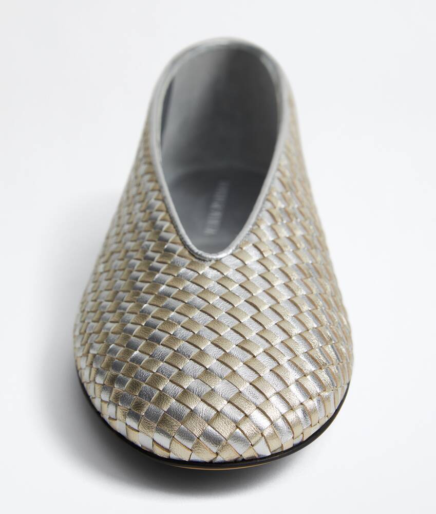 Women's Rosa Ballerina in Supermoon/silver Bottega Veneta Switzerland EN - Image 4