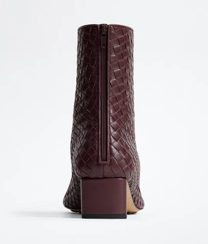 Women's Cherry Ankle Boot in Deep mahogany Bottega Veneta Cyprus EN - Image 3