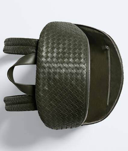 Men's Intrecciato 1975 Backpack in Bark green Bottega Veneta Zimbabwe EN - Image 3