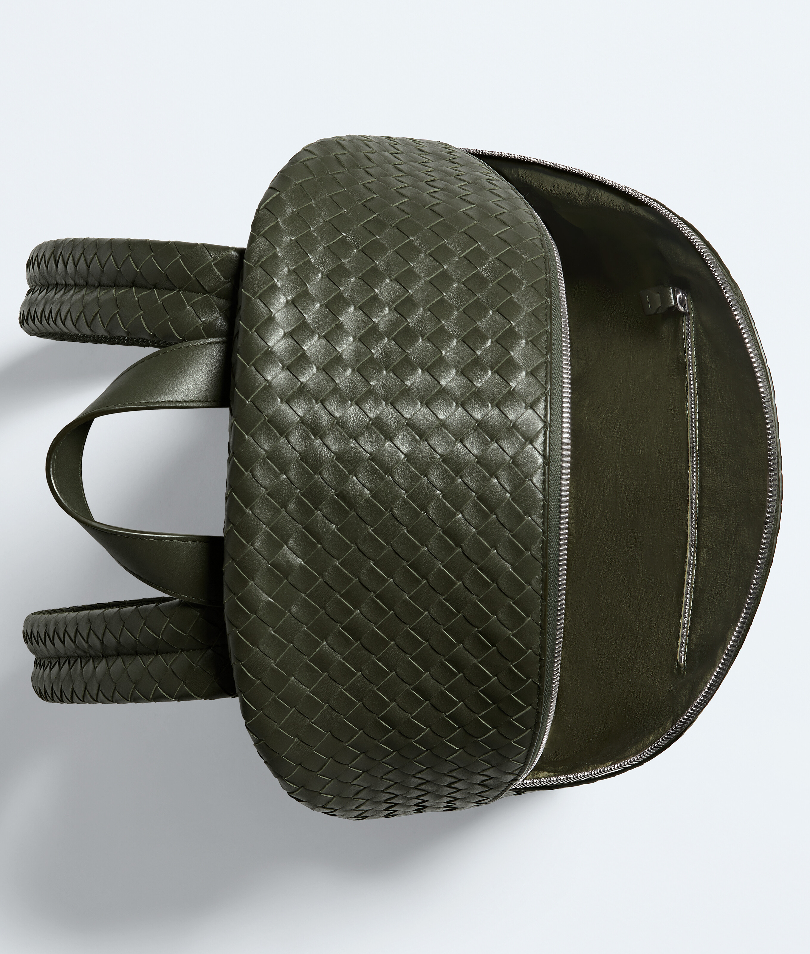 Men's Intrecciato 1975 Backpack in Bark green Bottega Veneta Luxembourg EN - Image 3