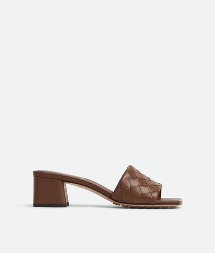 Women's Parco Mule in Dark leather Bottega Veneta Romania EN - Image 1