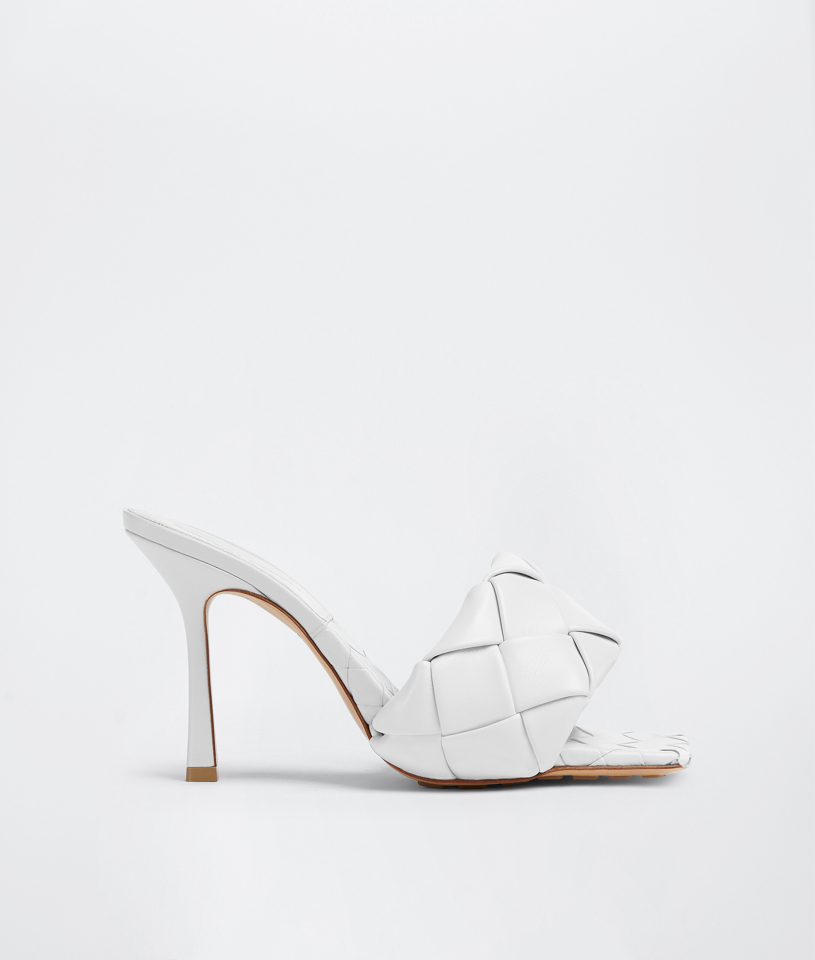 Women's Lido Mule in Optic white | Bottega Veneta NL