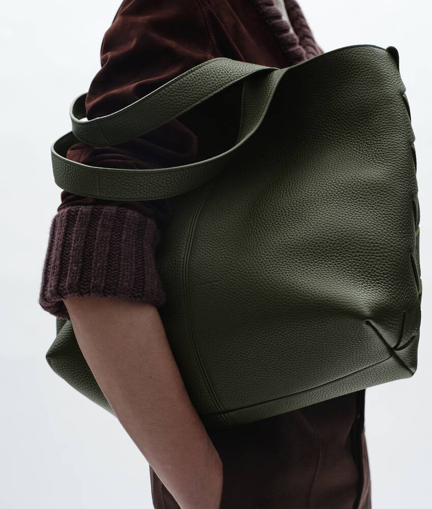 Men's Diago Tote in Bark green Bottega Veneta Greece EN - Image 2