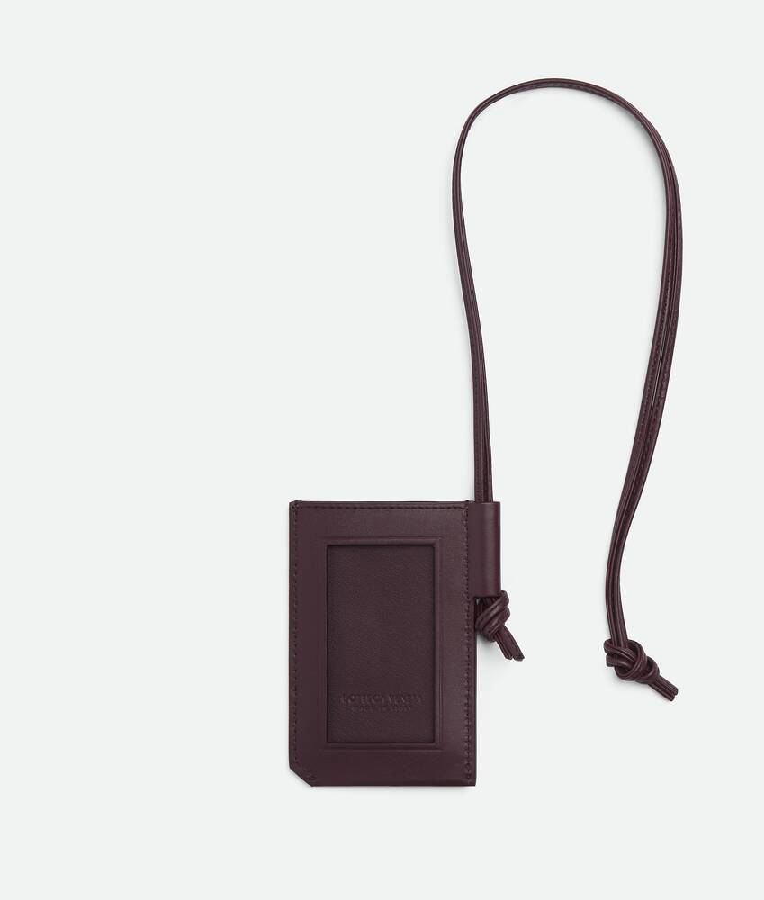 Exibir uma versão grande da imagem do produto 3 - Porta-crachá Intrecciato Piccolo