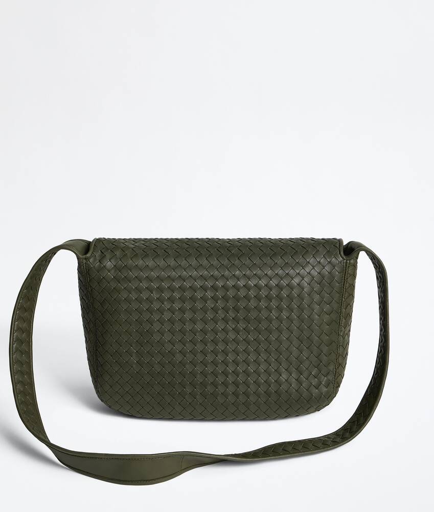 Men's Veneto Large Messenger in Bark green Bottega Veneta Japan EN - Image 5