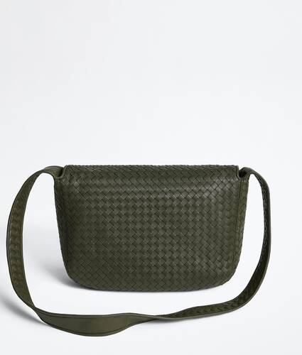 Men's Veneto Large Messenger in Bark green Bottega Veneta Japan EN - Image 5