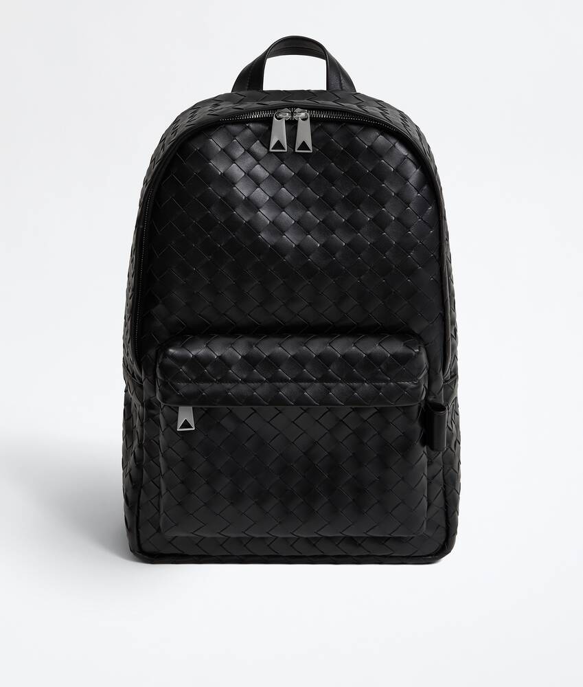 bagga leather backpack THREE BOX Vegan Backpack, Brown In addition to the lined pocket that can accommodate a laptop up to 16 inches BOTTEGA VENETA Intrecciato Backpack -